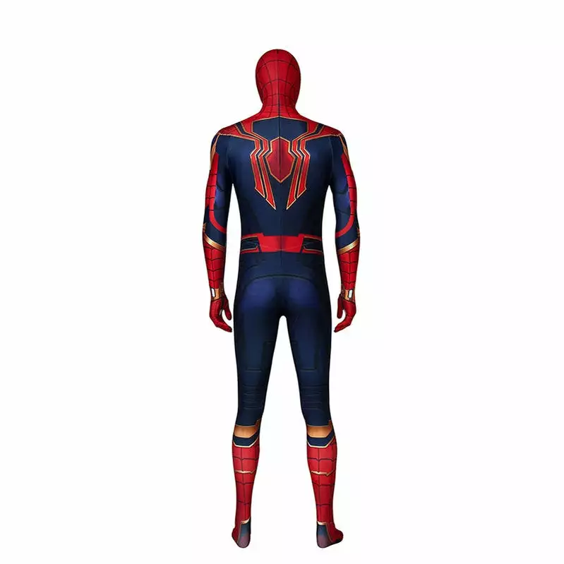 Cosplay Clans Movie Spider-Man: Far From Home Peter Parker Spiderman Jumpsuit Elastic Force Cosplay Costume With Headgear 6 Cosplay Clans Movie Spider-Man: Far From Home Peter Parker Spiderman Jumpsuit Elastic Force Cosplay Costume With Headgear - Image 4