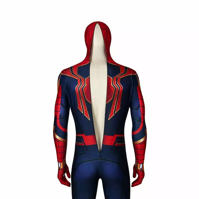 Cosplay Clans Movie Spider-Man: Far From Home Peter Parker Spiderman Jumpsuit Elastic Force Cosplay Costume With Headgear 7 Cosplay Clans Movie Spider-Man: Far From Home Peter Parker Spiderman Jumpsuit Elastic Force Cosplay Costume With Headgear - Image 5