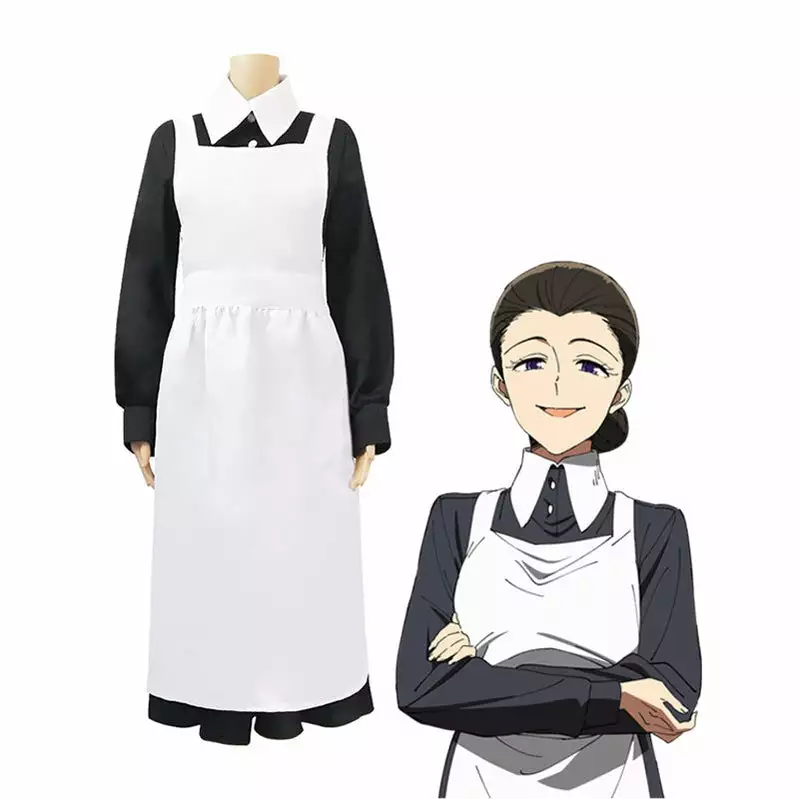 Cosplay Clans Anime The Promised Neverland Mama Isabella Cosplay Costume 3 Cosplay Clans Anime The Promised Neverland Mama Isabella Cosplay Costume