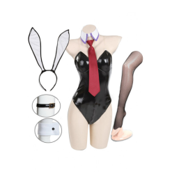 Cosplay Clans Anime Steins;Gate Steins Gate Makise Kurisu Bunny Girl Jumpsuit Cosplay Costume -Cosplay Clans Sales MakiseKurisuBunnyGirl1