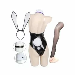 Cosplay Clans Anime Steins;Gate Steins Gate Makise Kurisu Bunny Girl Jumpsuit Cosplay Costume -Cosplay Clans Sales MakiseKurisuBunnyGirl2