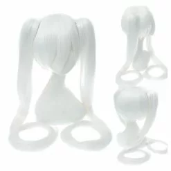 Cosplay Clans Anime VOCALOID Hatsune Miku 120cm Long Straight Double Ponytail Multicolor Bangs Cosplay Wigs -Cosplay Clans Sales WG197 14