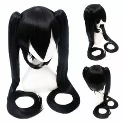 Cosplay Clans Anime VOCALOID Hatsune Miku 120cm Long Straight Double Ponytail Multicolor Bangs Cosplay Wigs -Cosplay Clans Sales WG197 2