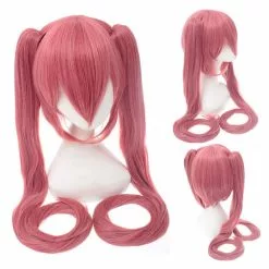 Cosplay Clans Anime VOCALOID Hatsune Miku 120cm Long Straight Double Ponytail Multicolor Bangs Cosplay Wigs -Cosplay Clans Sales WG197 3