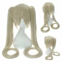 Cosplay Clans Anime VOCALOID Hatsune Miku 120cm Long Straight Double Ponytail Multicolor Bangs Cosplay Wigs -Cosplay Clans Sales WG197 4