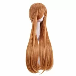Cosplay Clans Anime Sword Art Online Yuuki Asuna Long Brown Cosplay Wigs -Cosplay Clans Sales YuukiAsuna4