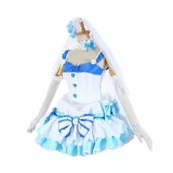 Cosplay Clans Anime Re:Zero Starting Life In Another World Rem And Ram Wedding Dress Cosplay Costume -Cosplay Clans Sales rem1